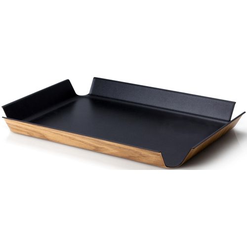 4017167291208 - Tablett CONTINENTA schwarz B34cm L45cm Holzpapier Tabletts 4017167291208 - Tablett CONTINENTA schwarz B34cm L45cm Holzpapier Tabletts