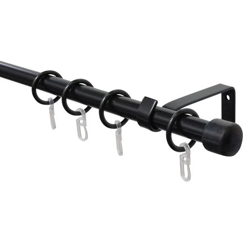 4003018350934 - Gardinenstange Gardinenstangen Set Metall Gardinenstangen Gr L 130 cm - 240 cm Ø 16 mm 1 St 1 läufig schwarz Gardinenstangen Deckenmontage 1-Lauf 4003018350934 - Gardinenstange Gardinenstangen Set Metall Gardinenstangen Gr L 130 cm - 240 cm Ø 16 mm 1 St 1 läufig schwarz Gardinenstangen Deckenmontage 1-Lauf