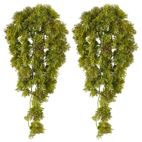 4064118241744 - Kunstranke CREATIV GREEN Hänger Moos grün H36cm Kunststoff Kunstpflanzen mit je 5 Ranken 4064118241744 - Kunstranke CREATIV GREEN Hänger Moos grün H36cm Kunststoff Kunstpflanzen mit je 5 Ranken