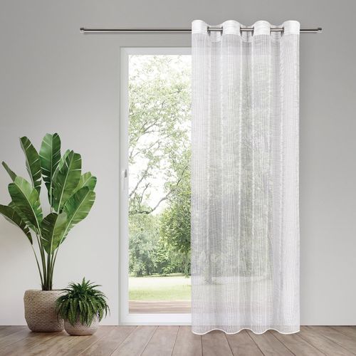 4007863700364 - Vorhang Bodo Gr 1 grau (hellgrau) B140cm H245cm Polyester Gardinen SB-Ösenschal Bodo