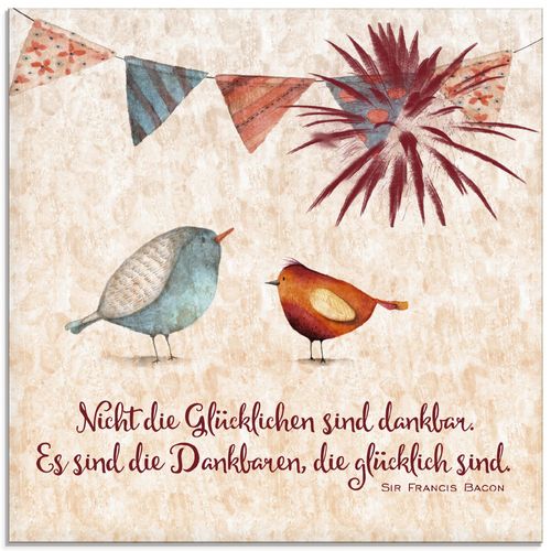 4057738113775 - Glasbild ARTLAND Lebensweisheit Glücklich Bilder Gr B H 50 cm x 50 cm Glasbild Tiere quadratisch 1 St beige (naturfarben) Bild Glasbild Glasbilder Bilder in verschiedenen Größen 4057738113775 - Glasbild ARTLAND Lebensweisheit Glücklich Bilder Gr B H 50 cm x 50 cm Glasbild Tiere quadratisch 1 St beige (naturfarben) Bild Glasbild Glasbilder Bilder in verschiedenen Größen