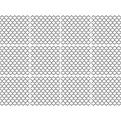 4049009355014 - Fliesenaufkleber QUEENCE Muster grau B15cm H15cm T01cm Fliesenaufkleber Stickerfliesen selbstklebend Sticker 12er Set