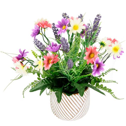 4019844802349 - Gestecke IGEA Aus künstlichen Margeriten und Lavendel Kunstpflanzen Gr B H L 30 cm x 34 cm x 28 cm 1 St rosa lavender weiß Trockenblumen Im Topf aus Keramik Kunstblumen Tischgesteck 4019844802349 - Gestecke IGEA Aus künstlichen Margeriten und Lavendel Kunstpflanzen Gr B H L 30 cm x 34 cm x 28 cm 1 St rosa lavender weiß Trockenblumen Im Topf aus Keramik Kunstblumen Tischgesteck
