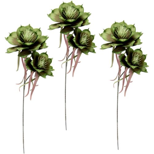 4019844782603 - Kunstblume IGEA Soft-Magnolie grün B23cm H84cm Obermaterial 100% Kunststoff Kunstpflanzen 3er Set 4019844782603 - Kunstblume IGEA Soft-Magnolie grün B23cm H84cm Obermaterial 100% Kunststoff Kunstpflanzen 3er Set