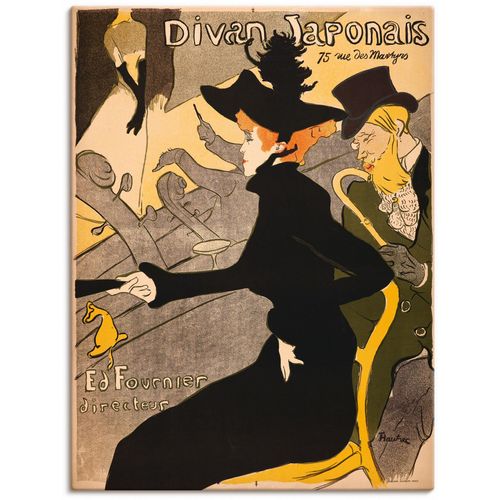 4062144810422 - Wandbild ARTLAND Divan Japonais Frankreich Paris Bilder Gr B H 60 cm x 80 cm Leinwandbild Ausstellungsplakate Hochformat 1 St braun Kunstdrucke als Alubild Leinwandbild Wandaufkleber oder Poster in versch Größen 4062144810422 - Wandbild ARTLAND Divan Japonais Frankreich Paris Bilder Gr B H 60 cm x 80 cm Leinwandbild Ausstellungsplakate Hochformat 1 St braun Kunstdrucke als Alubild Leinwandbild Wandaufkleber oder Poster in versch Größen