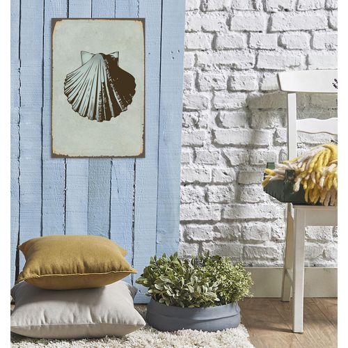 4067437337686 - Metallbild QUEENCE Seashell Bilder Gr B H 30 cm x 45 cm Metallbild Leuchtturm Hochformat 1 St blau (türkis) Metallbilder Stahlschilder 4067437337686 - Metallbild QUEENCE Seashell Bilder Gr B H 30 cm x 45 cm Metallbild Leuchtturm Hochformat 1 St blau (türkis) Metallbilder Stahlschilder