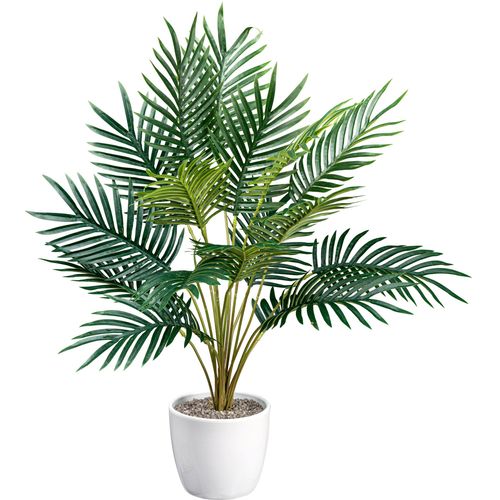 4064118182436 - Künstliche Zimmerpflanze CREATIV GREEN Arecapalme grün H60cm Ø50cm Kunstpflanzen mit detailgetreuen Wedeln 4064118182436 - Künstliche Zimmerpflanze CREATIV GREEN Arecapalme grün H60cm Ø50cm Kunstpflanzen mit detailgetreuen Wedeln