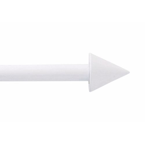 4004339432316 - Gardinenstange Gera indeko Ø 16 mm 1-läufig ausziehbar verschraubt Stahl stufenlos verstellbare Teleskopstange weiß 4004339432316 - Gardinenstange Gera indeko Ø 16 mm 1-läufig ausziehbar verschraubt Stahl stufenlos verstellbare Teleskopstange weiß