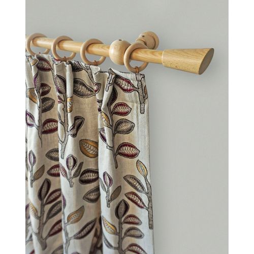 9002777095921 - Gardinenstange GARESA Digo Gr 1 beige (natur) L120cm Gardinenstangen Fixlänge 120 160 200 cm mit Ringe 9002777095921 - Gardinenstange GARESA Digo Gr 1 beige (natur) L120cm Gardinenstangen Fixlänge 120 160 200 cm mit Ringe