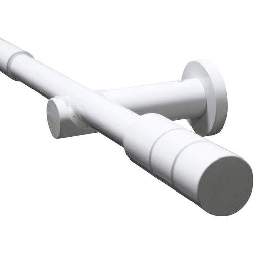 4003018358831 - Gardinenstange Gardinenstangen Set Metall Gardinenstangen Gr L 120 cm - 210 cm Ø 19 mm 1 St 1 läufig weiß Gardinenstangen Deckenmontage 1-Lauf 4003018358831 - Gardinenstange Gardinenstangen Set Metall Gardinenstangen Gr L 120 cm - 210 cm Ø 19 mm 1 St 1 läufig weiß Gardinenstangen Deckenmontage 1-Lauf