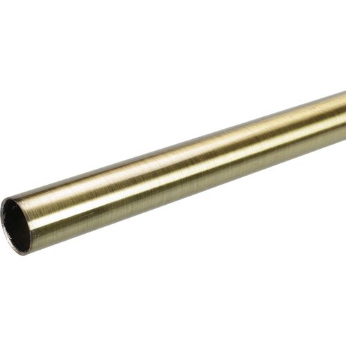 4016318008870 - Gardinenstange Gardinenrohr Stilrohr Gardinenstange 16 mm Esperanca Gr 1 schwarz (messingfarben schwarz) L120cm Ø16mm Gardinenstangen
