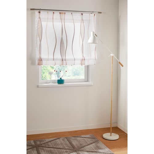 6920192990832 - Raffrollo MY HOME Dimona Gr 1 grau (weiß taupe) B45cm H140cm Voile Obermaterial 100% Polyester Raffrollos Transparent Voile Polyester Wellen 6920192990832 - Raffrollo MY HOME Dimona Gr 1 grau (weiß taupe) B45cm H140cm Voile Obermaterial 100% Polyester Raffrollos Transparent Voile Polyester Wellen