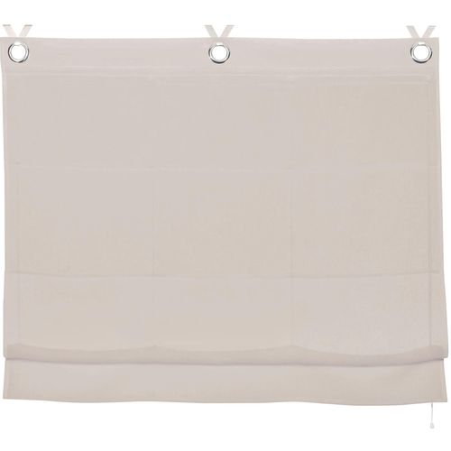 6941446602547 - Raffrollo MY HOME Fiete Gr 2 beige B60cm H150cm Obermaterial 100% Polyester Raffrollos Leinen Optik Sichtschutz halbtransparent monochrom basic 6941446602547 - Raffrollo MY HOME Fiete Gr 2 beige B60cm H150cm Obermaterial 100% Polyester Raffrollos Leinen Optik Sichtschutz halbtransparent monochrom basic