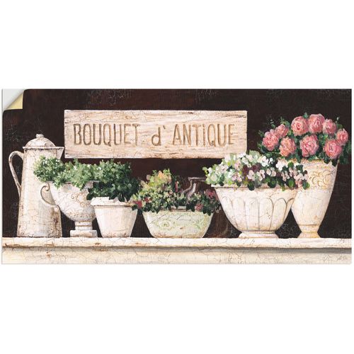 4057738248811 - Wandbild ARTLAND Antike Sträuße Bilder Gr B H 100 cm x 50 cm Wandaufkleber - Vinyl Vasen & Töpfe 1 St beige (naturfarben) Bild Metallbild Metallbilder Bilder als Alubild Leinwandbild Wandaufkleber oder Poster in versch Größen 4057738248811 - Wandbild ARTLAND Antike Sträuße Bilder Gr B H 100 cm x 50 cm Wandaufkleber - Vinyl Vasen & Töpfe 1 St beige (naturfarben) Bild Metallbild Metallbilder Bilder als Alubild Leinwandbild Wandaufkleber oder Poster in versch Größen