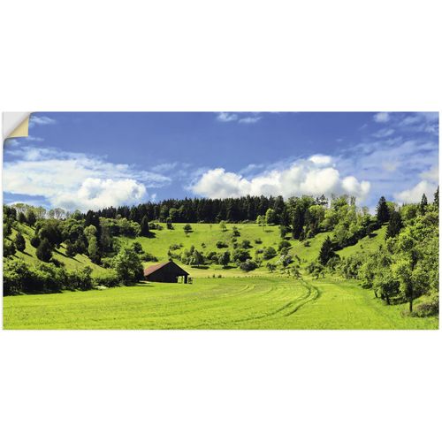 4062144679661 - Wandbild ARTLAND Traumhafte Landschaft im Schwarzwald Bilder Gr B H 100 cm x 50 cm Wandaufkleber - Vinyl Wiesen & Baumbilder Querformat 1 St grün Kunstdrucke als Alubild Leinwandbild Wandaufkleber oder Poster in versch Größen 4062144679661 - Wandbild ARTLAND Traumhafte Landschaft im Schwarzwald Bilder Gr B H 100 cm x 50 cm Wandaufkleber - Vinyl Wiesen & Baumbilder Querformat 1 St grün Kunstdrucke als Alubild Leinwandbild Wandaufkleber oder Poster in versch Größen