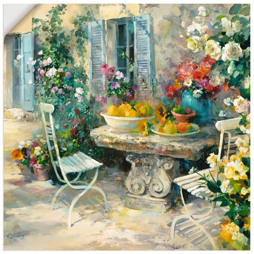 4062144402528 - Wandbild ARTLAND Idyllischer Garten Bilder Gr B H 50 cm x 50 cm Wandaufkleber - Vinyl Garten quadratisch 1 St beige (naturfarben) Bild Leinwandbild Kunstdrucke Bilder als Leinwandbild Wandaufkleber oder Poster in versch Größen 4062144402528 - Wandbild ARTLAND Idyllischer Garten Bilder Gr B H 50 cm x 50 cm Wandaufkleber - Vinyl Garten quadratisch 1 St beige (naturfarben) Bild Leinwandbild Kunstdrucke Bilder als Leinwandbild Wandaufkleber oder Poster in versch Größen