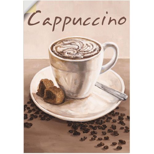 4062144685013 - Wandbild ARTLAND Cappuccino - Kaffee Bilder Gr B H 70 cm x 100 cm Wandaufkleber - Vinyl Kaffee Bilder Hochformat 1 St beige (naturfarben) Kunstdrucke als Alubild Leinwandbild Wandaufkleber oder Poster in versch Größen 4062144685013 - Wandbild ARTLAND Cappuccino - Kaffee Bilder Gr B H 70 cm x 100 cm Wandaufkleber - Vinyl Kaffee Bilder Hochformat 1 St beige (naturfarben) Kunstdrucke als Alubild Leinwandbild Wandaufkleber oder Poster in versch Größen
