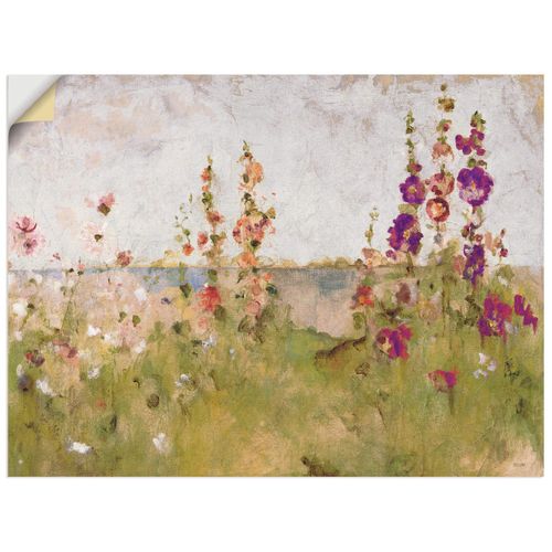 4062144453445 - Wandbild ARTLAND Stockrosen am Meer Bilder Gr B H 80 cm x 60 cm Wandaufkleber - Vinyl Blumen Querformat 1 St grün Bild Leinwandbild Kunstdrucke Bilder als Leinwandbild Wandaufkleber oder Poster in versch Größen 4062144453445 - Wandbild ARTLAND Stockrosen am Meer Bilder Gr B H 80 cm x 60 cm Wandaufkleber - Vinyl Blumen Querformat 1 St grün Bild Leinwandbild Kunstdrucke Bilder als Leinwandbild Wandaufkleber oder Poster in versch Größen