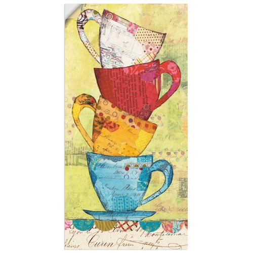 4062144437599 - Wandbild ARTLAND Komm zum Kaffee Bilder Gr B H 30 cm x 60 cm Wandaufkleber - Vinyl Geschirr & Besteck Hochformat 1 St gelb Bild Poster Bilder als Leinwandbild Wandaufkleber oder in versch Größen 4062144437599 - Wandbild ARTLAND Komm zum Kaffee Bilder Gr B H 30 cm x 60 cm Wandaufkleber - Vinyl Geschirr & Besteck Hochformat 1 St gelb Bild Poster Bilder als Leinwandbild Wandaufkleber oder in versch Größen