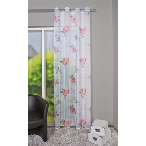 4056751293167 - Gardine HOME WOHNIDEEN AMORE Gardinen Gr 245 cm Ösen 140 cm rosa (rose) Landhaus Gardinen Gardine HxB 245x140 Romantischer Ösenschal 4056751293167 - Gardine HOME WOHNIDEEN AMORE Gardinen Gr 245 cm Ösen 140 cm rosa (rose) Landhaus Gardinen Gardine HxB 245x140 Romantischer Ösenschal