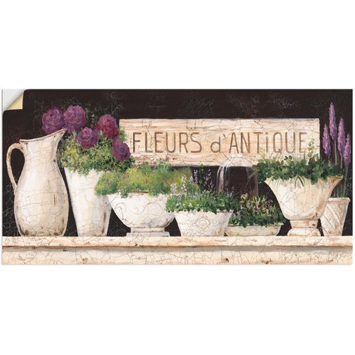 4057738248866 - Wandbild ARTLAND Antike Blumen Bilder Gr B H 60 cm x 30 cm Wandaufkleber - Vinyl Vasen & Töpfe 1 St beige (naturfarben) Bild Poster Bilder als Alubild Leinwandbild Wandaufkleber oder in versch Größen 4057738248866 - Wandbild ARTLAND Antike Blumen Bilder Gr B H 60 cm x 30 cm Wandaufkleber - Vinyl Vasen & Töpfe 1 St beige (naturfarben) Bild Poster Bilder als Alubild Leinwandbild Wandaufkleber oder in versch Größen