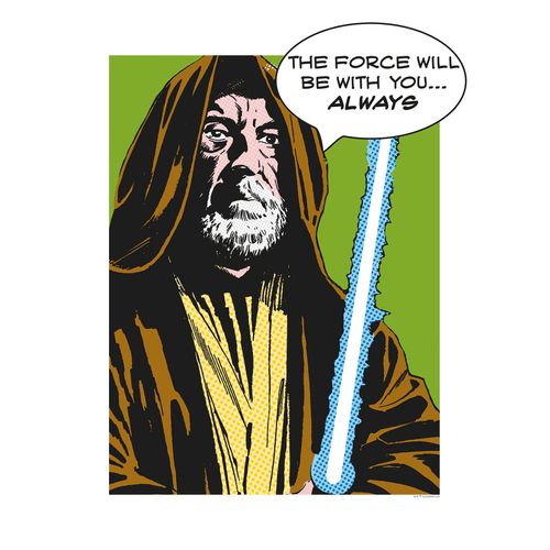 4055065163357 - Bild KOMAR Star Wars Classic Comic Quote Obi Wan bunt (farbe bild(er) bunt) B40cm H50cm Papier Holz Bilder Wandbild zur Dekoration im Kinderzimmer - ohne Rahmen 4055065163357 - Bild KOMAR Star Wars Classic Comic Quote Obi Wan bunt (farbe bild(er) bunt) B40cm H50cm Papier Holz Bilder Wandbild zur Dekoration im Kinderzimmer - ohne Rahmen