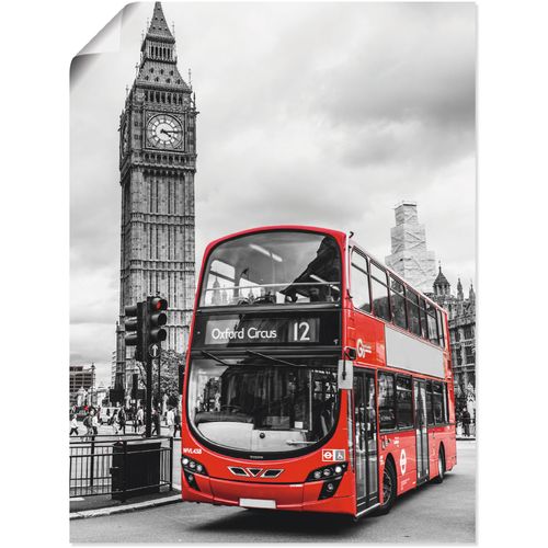 4057738305873 - Wandbild ARTLAND London Bus und Big Ben Bilder Gr B H 60 cm x 80 cm Poster Gebäude Hochformat 1 St rot Bild Poster Bilder als Alubild Leinwandbild Wandaufkleber oder in versch Größen 4057738305873 - Wandbild ARTLAND London Bus und Big Ben Bilder Gr B H 60 cm x 80 cm Poster Gebäude Hochformat 1 St rot Bild Poster Bilder als Alubild Leinwandbild Wandaufkleber oder in versch Größen