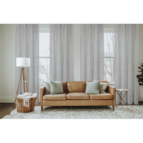 4056751465540 - Vorhang HOME BASICS SOFTY 2er Pack Gr 1 grau B140cm H160cm Polyester Gardinen 2er Pack Ösenschal SOFTY Uni 4056751465540 - Vorhang HOME BASICS SOFTY 2er Pack Gr 1 grau B140cm H160cm Polyester Gardinen 2er Pack Ösenschal SOFTY Uni