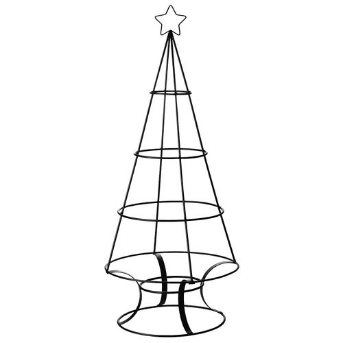 4058896145578 - Metall-Weihnachtsbaum schwarz 825 cm