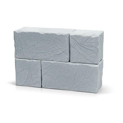 5905197757841 - Regenwassertank Stone Block grau glatt B116cm H38cm T38cm Polyethylen Regentonnen 5905197757841 - Regenwassertank Stone Block grau glatt B116cm H38cm T38cm Polyethylen Regentonnen
