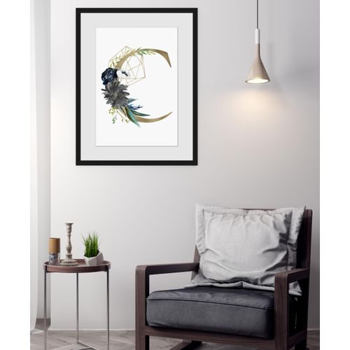 4049009837015 - Bild QUEENCE C Bilder Gr B H 50 cm x 70 cm Wandbild Hochformat 1 St goldfarben Bild Kunstdruck Bilder mit Rahmen 4049009837015 - Bild QUEENCE C Bilder Gr B H 50 cm x 70 cm Wandbild Hochformat 1 St goldfarben Bild Kunstdruck Bilder mit Rahmen