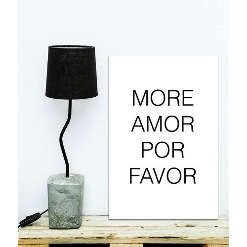 4067437343137 - Metallbild QUEENCE More Amor Bilder Gr B H 30 cm x 45 cm Metallbild Schriftzüge Hochformat 1 St schwarz Metallbilder Stahlschilder 4067437343137 - Metallbild QUEENCE More Amor Bilder Gr B H 30 cm x 45 cm Metallbild Schriftzüge Hochformat 1 St schwarz Metallbilder Stahlschilder