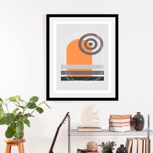 4067437337068 - Bild QUEENCE Fia Bilder Gr B H 40 cm x 50 cm Wandbild Abstrakt Hochformat 1 St orange Kunstdrucke gerahmt 4067437337068 - Bild QUEENCE Fia Bilder Gr B H 40 cm x 50 cm Wandbild Abstrakt Hochformat 1 St orange Kunstdrucke gerahmt