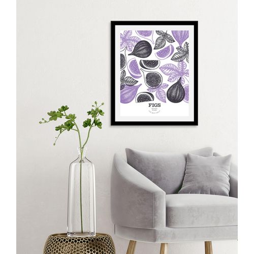 4067437335156 - Bild QUEENCE Figs Bilder Gr B H 50 cm x 70 cm Wandbild Hochformat 1 St lila Kunstdrucke gerahmt 4067437335156 - Bild QUEENCE Figs Bilder Gr B H 50 cm x 70 cm Wandbild Hochformat 1 St lila Kunstdrucke gerahmt