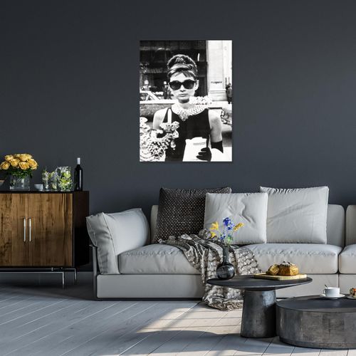 4067437105179 - Acrylglasbild QUEENCE Audrey Hepburn grau Bilder B H T 50cm x 70cm x 04cm Schwarz-Weiß-Stars-Frau Hochformat Acrylglas Fine Art-Print in Galeriequalität B50cm H70cm T04cm 4067437105179 - Acrylglasbild QUEENCE Audrey Hepburn grau Bilder B H T 50cm x 70cm x 04cm Schwarz-Weiß-Stars-Frau Hochformat Acrylglas Fine Art-Print in Galeriequalität B50cm H70cm T04cm