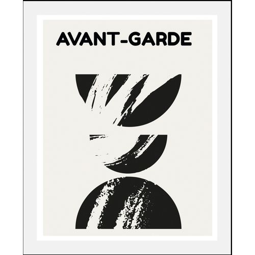 4067437346855 - Bild QUEENCE Avant-Garde II Bilder Gr B H 40 cm x 50 cm Wandbild Abstrakt Hochformat 1 St schwarz Kunstdrucke gerahmt