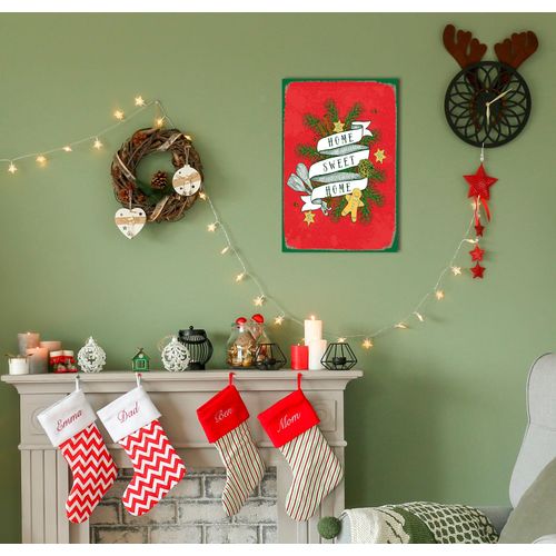 4067437340440 - Metallbild QUEENCE Home Sweet Home Bilder Gr B H 30 cm x 45 cm Metallbild Hochformat 1 St grün (grün rot) Metallbilder Stahlschilder 4067437340440 - Metallbild QUEENCE Home Sweet Home Bilder Gr B H 30 cm x 45 cm Metallbild Hochformat 1 St grün (grün rot) Metallbilder Stahlschilder
