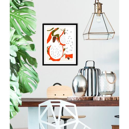 4067437334722 - Bild QUEENCE Frodo Bilder Gr B H 40 cm x 50 cm Wandbild Hochformat 1 St orange (orange grün) Kunstdrucke gerahmt 4067437334722 - Bild QUEENCE Frodo Bilder Gr B H 40 cm x 50 cm Wandbild Hochformat 1 St orange (orange grün) Kunstdrucke gerahmt