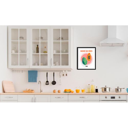 4067437335743 - Bild QUEENCE Paris Bilder Gr B H 40 cm x 50 cm Wandbild Hochformat 1 St bunt (rosa orange grün) Kunstdrucke gerahmt 4067437335743 - Bild QUEENCE Paris Bilder Gr B H 40 cm x 50 cm Wandbild Hochformat 1 St bunt (rosa orange grün) Kunstdrucke gerahmt