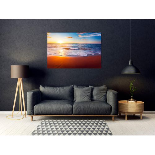4047809883904 - Acrylglasbild »Esko« Strand-Meer-Spa-Spa Bilder-Schiffe-Meer Bilder-Strand-Sonnenuntergang (1 St) Fine Art-Print in Galeriequalität