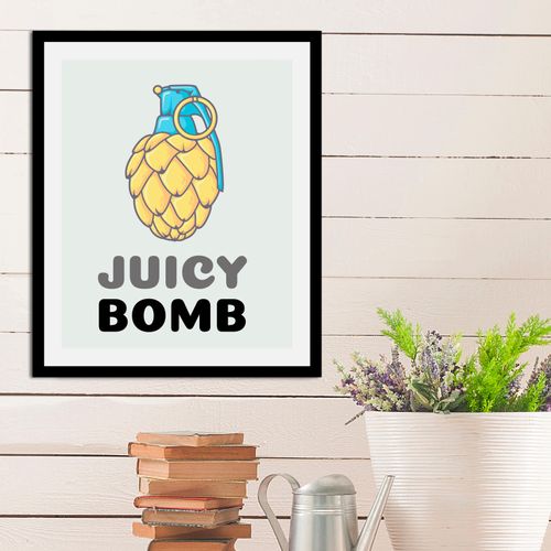 4067437335439 - Bild QUEENCE Juicy Bomb Bilder Gr B H 30 cm x 40 cm Wandbild Hochformat 1 St gelb Kunstdrucke gerahmt 4067437335439 - Bild QUEENCE Juicy Bomb Bilder Gr B H 30 cm x 40 cm Wandbild Hochformat 1 St gelb Kunstdrucke gerahmt