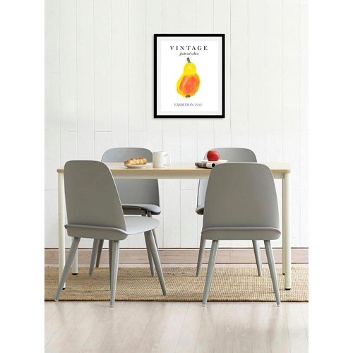 4067437333473 - Bild QUEENCE Eligius Bilder Gr B H 50 cm x 70 cm Wandbild Hochformat 1 St orange (orange gelb) Kunstdrucke gerahmt