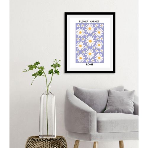4067437336818 - Bild QUEENCE Rome Bilder Gr B H 30 cm x 40 cm Wandbild Blumen Hochformat 1 St bunt (weiß gelb blau) Kunstdrucke gerahmt 4067437336818 - Bild QUEENCE Rome Bilder Gr B H 30 cm x 40 cm Wandbild Blumen Hochformat 1 St bunt (weiß gelb blau) Kunstdrucke gerahmt