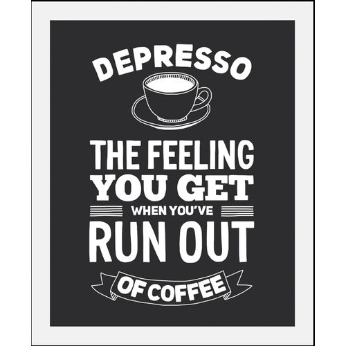 4067437346671 - Bild QUEENCE Despresso Bilder Gr B H 40 cm x 50 cm Wandbild Schriftzüge Hochformat 1 St weiß Kunstdrucke gerahmt 4067437346671 - Bild QUEENCE Despresso Bilder Gr B H 40 cm x 50 cm Wandbild Schriftzüge Hochformat 1 St weiß Kunstdrucke gerahmt