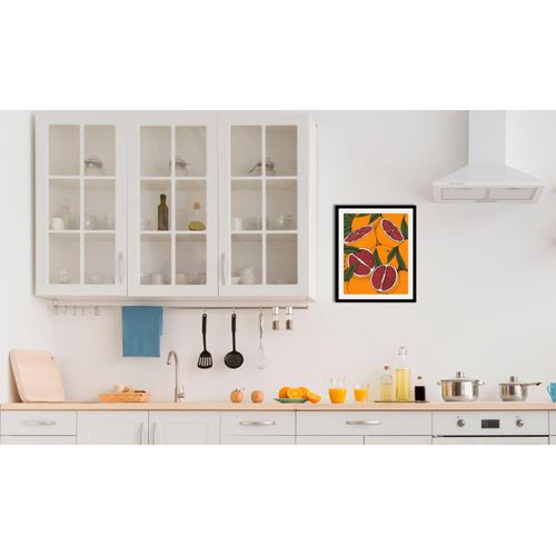 4067437336016 - Bild QUEENCE Finus Bilder Gr B H 40 cm x 50 cm Wandbild Hochformat 1 St bunt (grün rot orange) Kunstdrucke gerahmt 4067437336016 - Bild QUEENCE Finus Bilder Gr B H 40 cm x 50 cm Wandbild Hochformat 1 St bunt (grün rot orange) Kunstdrucke gerahmt