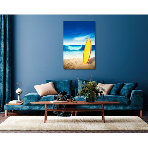4047809885342 - Acrylglasbild »Emda« Strand-Italien-Spanien-Strand-Himmel-Meer-Meer Bilder-Sport (1 St) Fine Art-Print in Galeriequalität