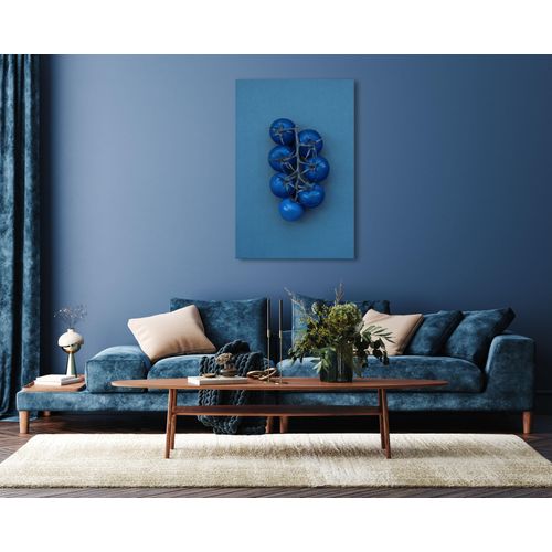 4047809884970 - Acrylglasbild QUEENCE Elfi Bilder Gr B H 90 cm x 60 cm Acrylglasbild Strand Hochformat 1 St blau Acrylglasbilder