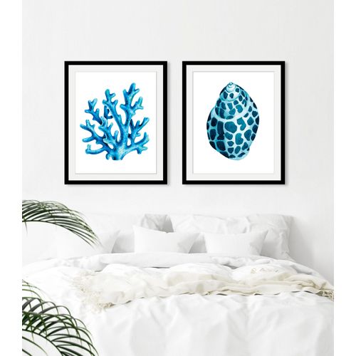 4049009845584 - Bild QUEENCE Worti blau (farbe rahmen schwarz farbe bild(er) blau) B30cm H40cm Acrylglas Papier Holz Bilder HD Premium Poster-Druck inkl Holzrahmen 4049009845584 - Bild QUEENCE Worti blau (farbe rahmen schwarz farbe bild(er) blau) B30cm H40cm Acrylglas Papier Holz Bilder HD Premium Poster-Druck inkl Holzrahmen