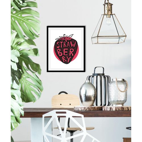4067437333763 - Bild QUEENCE Strawberry Bilder Gr B H 40 cm x 50 cm Wandbild Hochformat 1 St rot Kunstdrucke gerahmt 4067437333763 - Bild QUEENCE Strawberry Bilder Gr B H 40 cm x 50 cm Wandbild Hochformat 1 St rot Kunstdrucke gerahmt