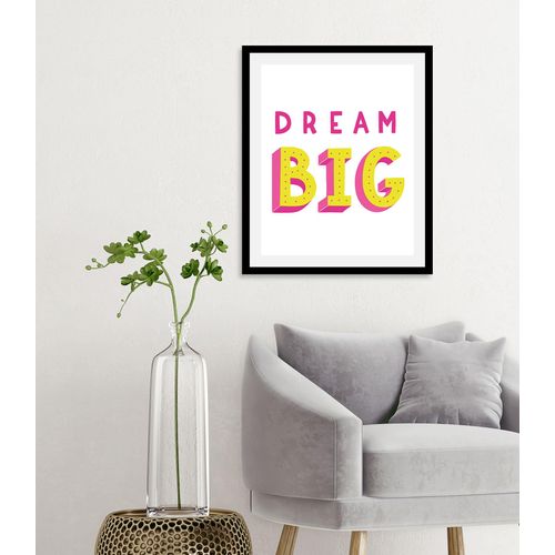 4067437345407 - Bild QUEENCE Dream Big Bilder Gr B H 40 cm x 50 cm Wandbild Schriftzüge Hochformat 1 St pink Kunstdrucke gerahmt 4067437345407 - Bild QUEENCE Dream Big Bilder Gr B H 40 cm x 50 cm Wandbild Schriftzüge Hochformat 1 St pink Kunstdrucke gerahmt